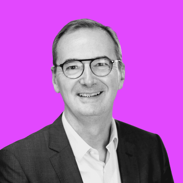 Portrait de Christophe Vanackere, CEO d'Intescia