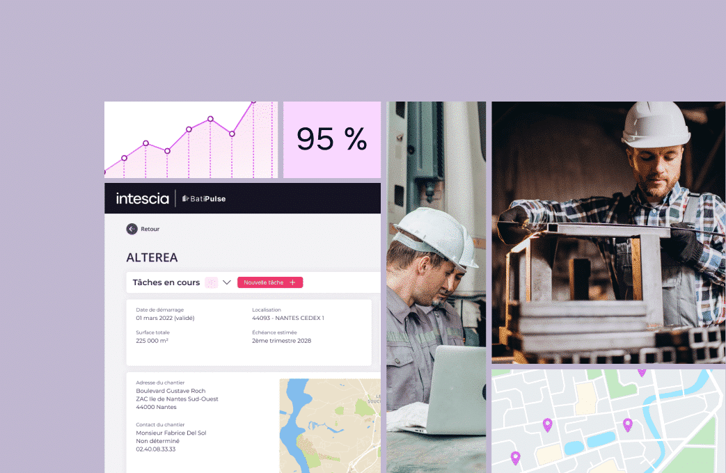 Batipulse, Outil d'analyse des tendances et investissements liés aux marchés industriels.