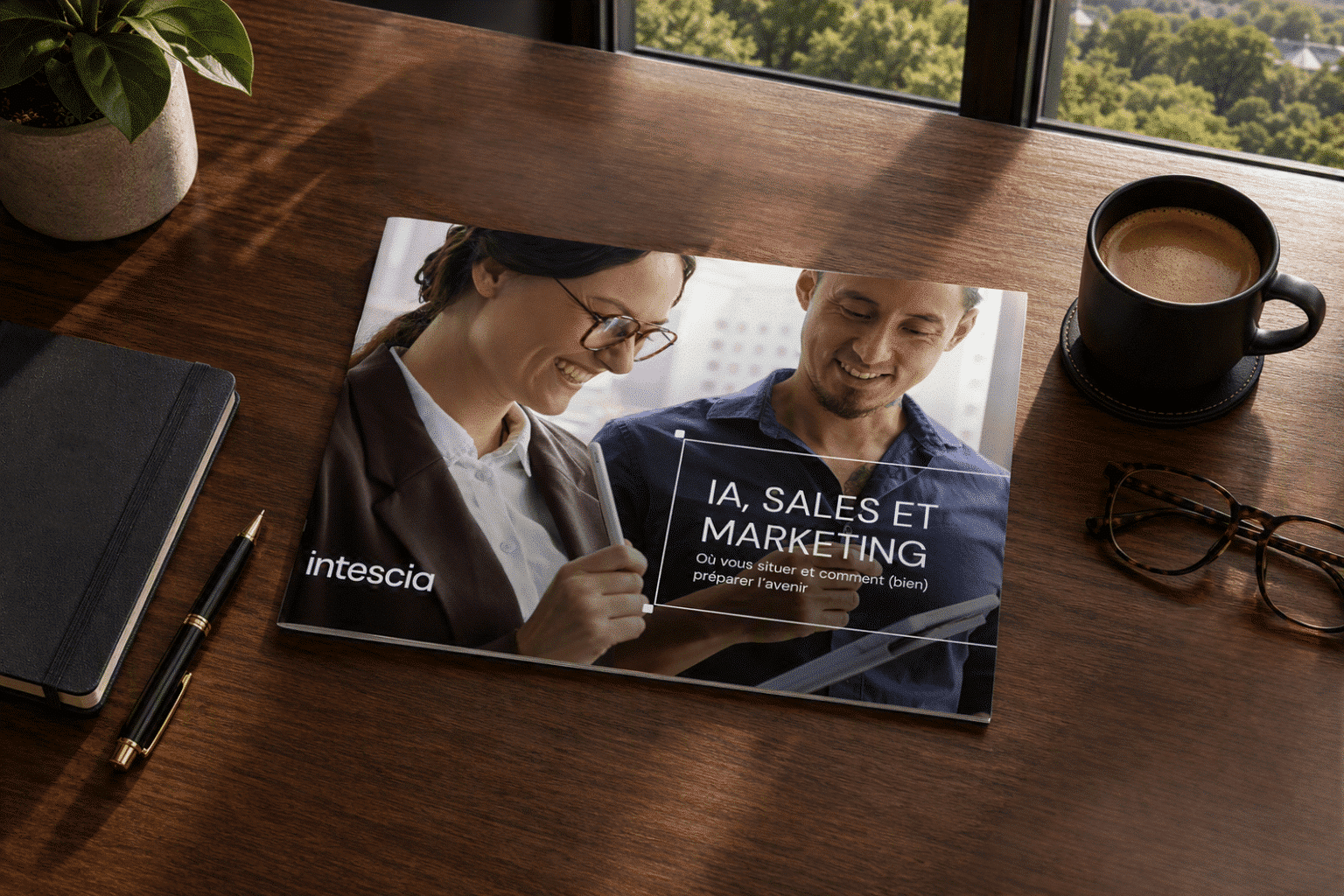 Couverture du guide sur l'IA, les Sales et le Marketing en 2026